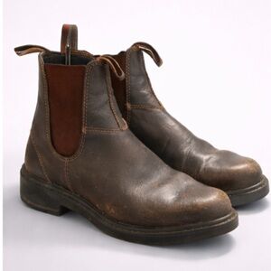 Blundstone Dark Brown Leather Boots
